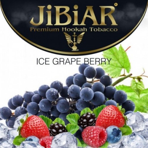 Тютюн Jibiar Ice Grape Berry (Виноград Лід Ягоди) 100 гр
