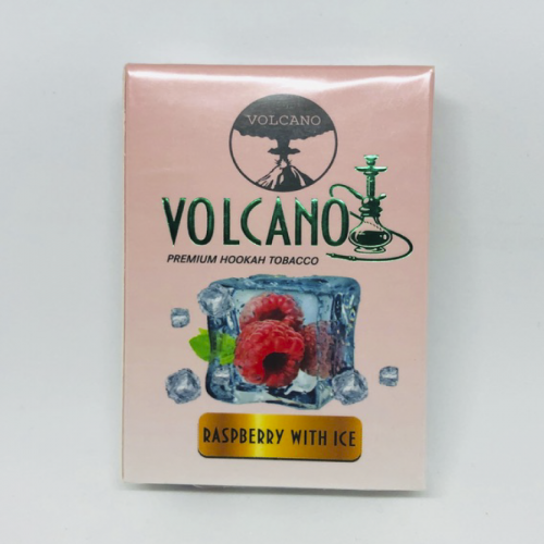 Табак для кальяна Volcano Raspberry With Ice (Вулкан Малина Айс) 50 грамм