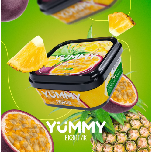 Табак Yummy Exotic (Ананас Маракуйя) 250 гр