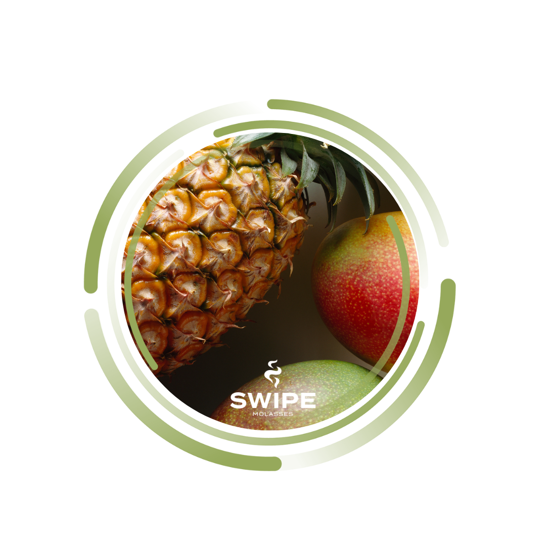 Безникотиновая смесь Swipe Pineapple <b>Mango</b> (<b>Ананас</b> <b>Манго</b>) 250 гр в